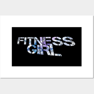 Fitness Girl - Fitness Lifestyle - Motivational Saying Posters and Art